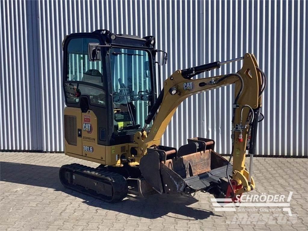 CAT 301.6 Ekskavatori uz riteņiem