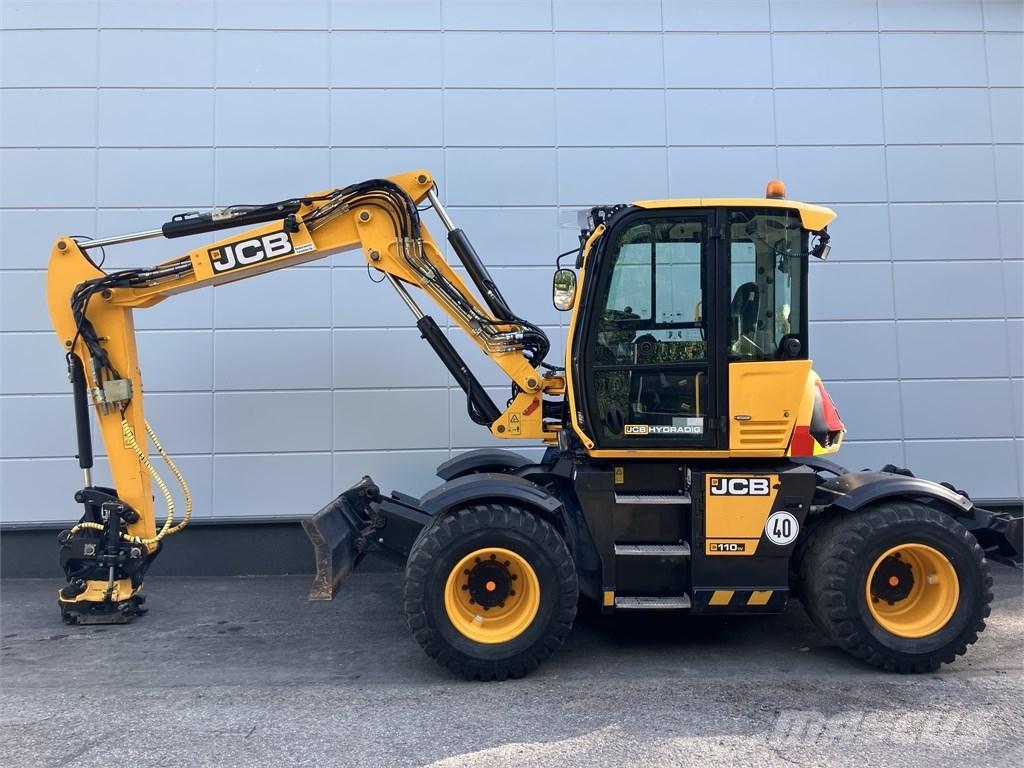 JCB 110 Hydradig Ekskavatori uz riteņiem