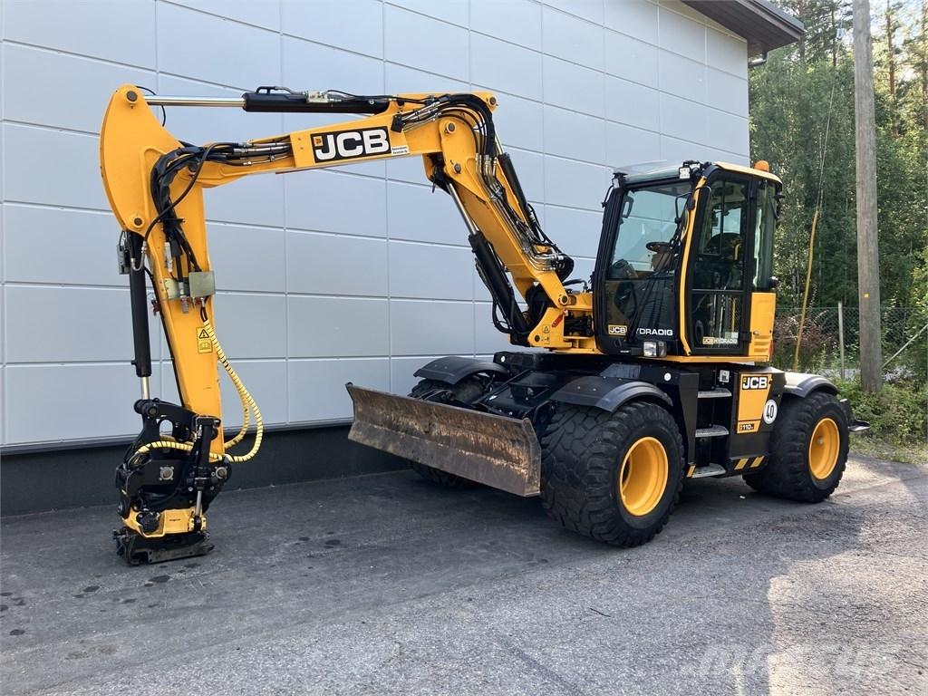 JCB 110 Hydradig Ekskavatori uz riteņiem