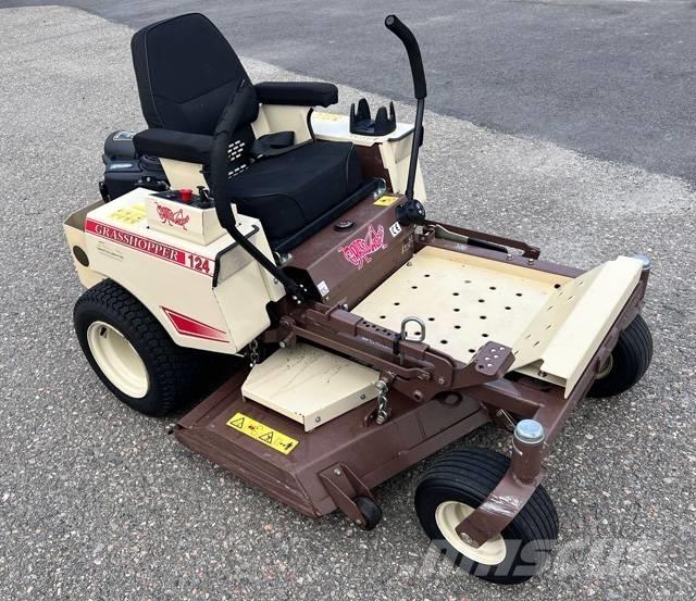Grasshopper 124V/48R Nulles pagrieziena zāles pļāvēji