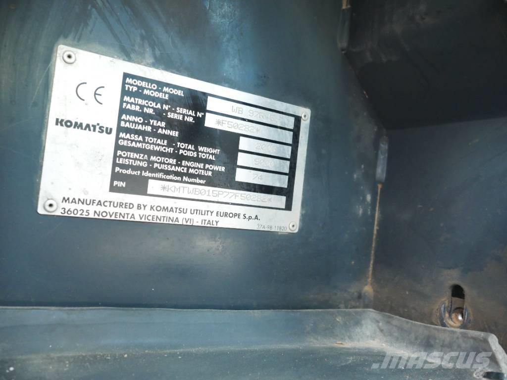Komatsu WB 97 R-5 Ekskavatori-iekrāvēji