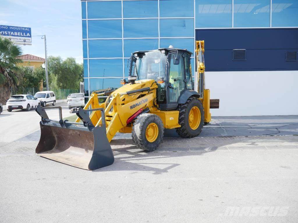 Komatsu WB 97 R-5 Ekskavatori-iekrāvēji