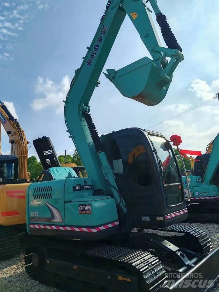 Kobelco SK 75 Kāpurķēžu ekskavatori