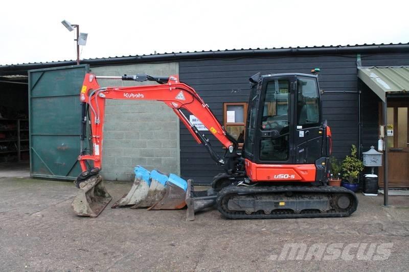 Kubota U 50-5 Mini ekskavatori < 7 t