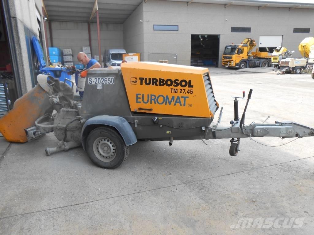 Turbosol TM27.45DCB Betona-klona sūkņi