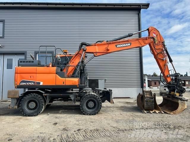 Doosan DX 170 W Ekskavatori uz riteņiem