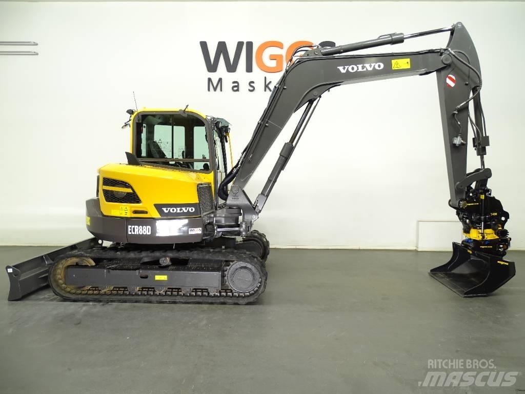 Volvo ECR 88 D Vidēja lieluma ekskavatori 7 t - 12 t