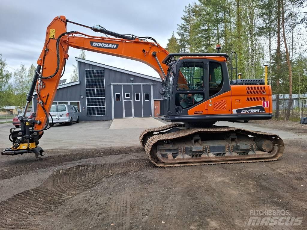 Doosan DX160LC-5 Kāpurķēžu ekskavatori