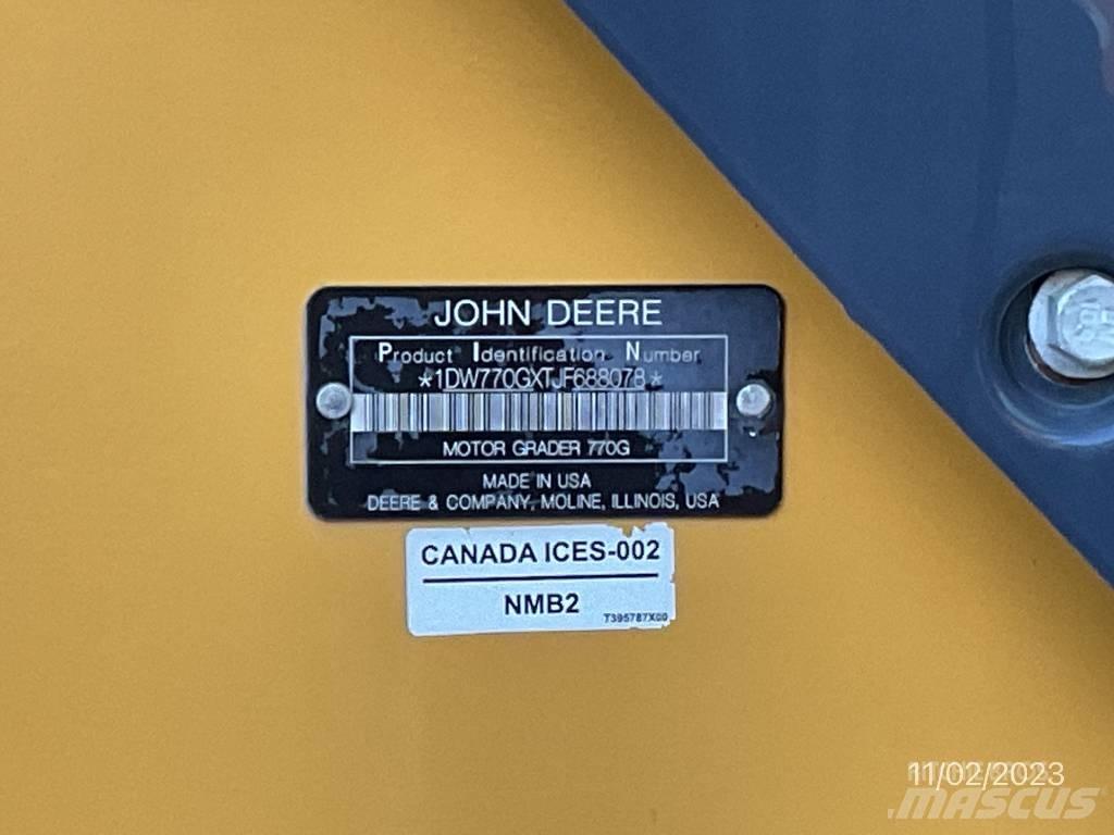 John Deere 770 G Greideri