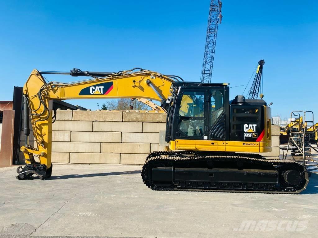 CAT 335 F L CR Kāpurķēžu ekskavatori