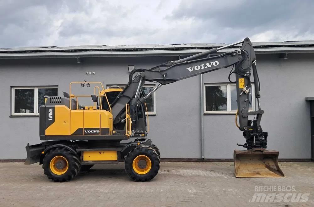 Volvo EW 160 E Ekskavatori uz riteņiem