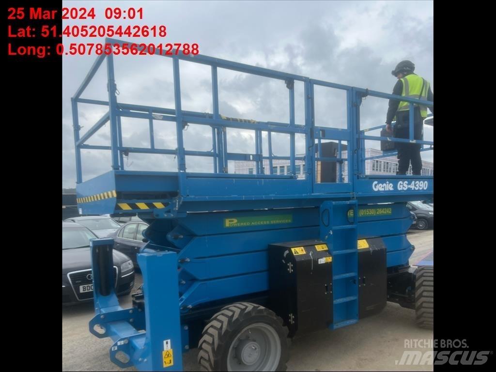 Genie GS 4390 Šķerveida pacēlāji