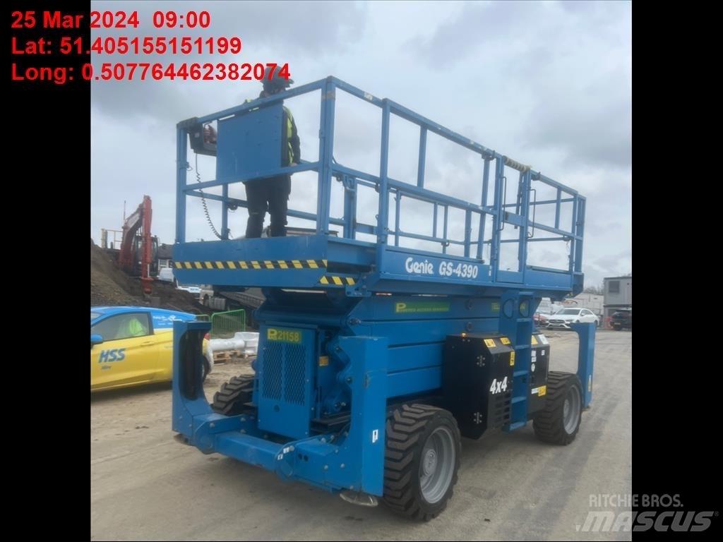 Genie GS 4390 Šķerveida pacēlāji