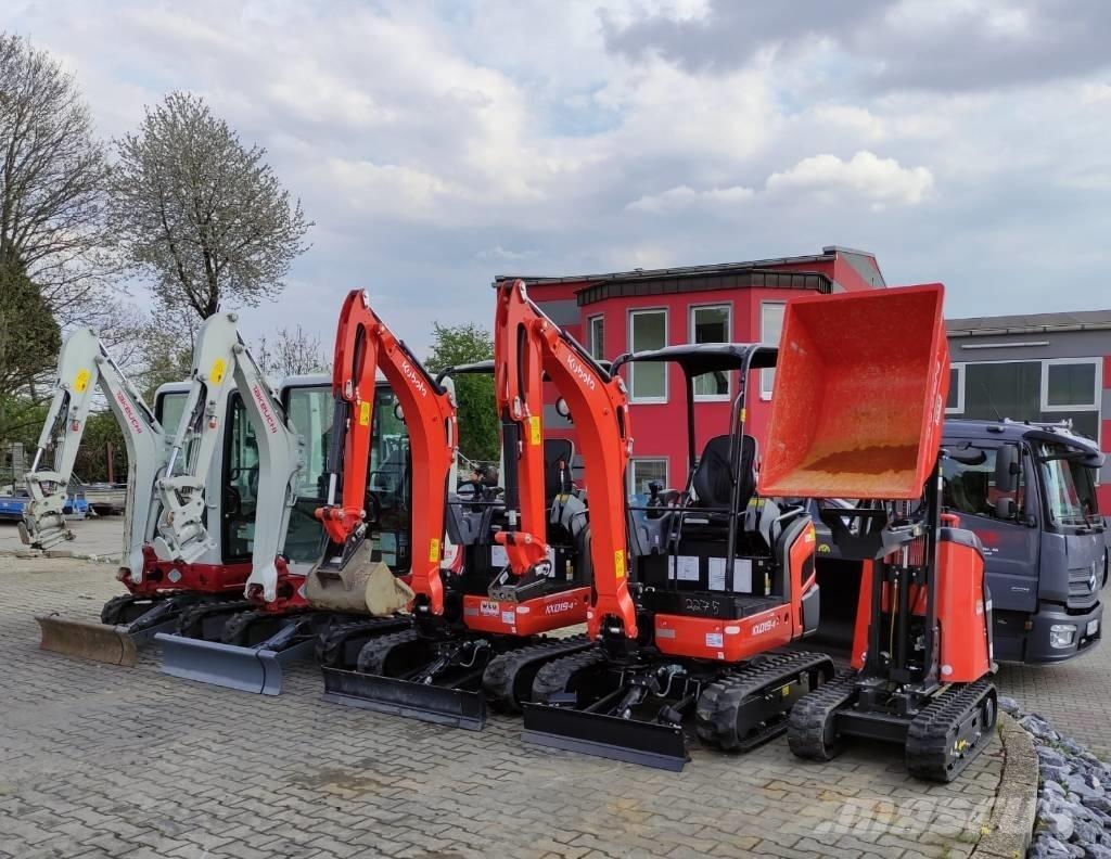 Kubota K008-5 Mini ekskavatori < 7 t