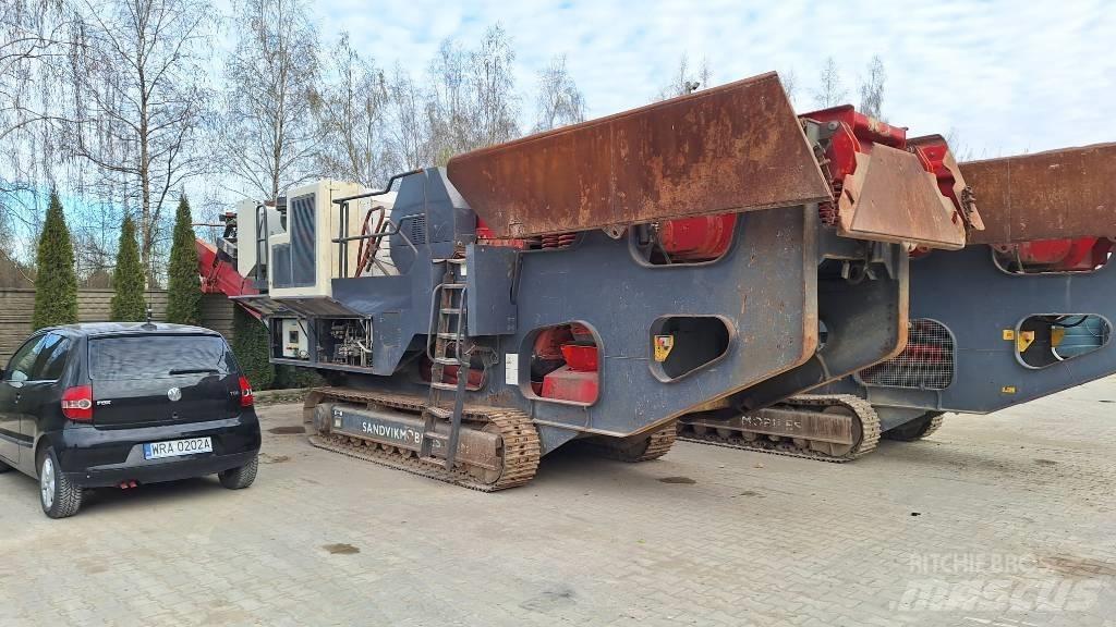 Sandvik QJ 241 Mobilie drupinātāji