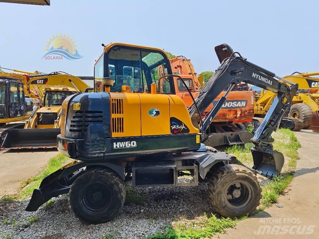 Hyundai Robex 60 W Ekskavatori uz riteņiem