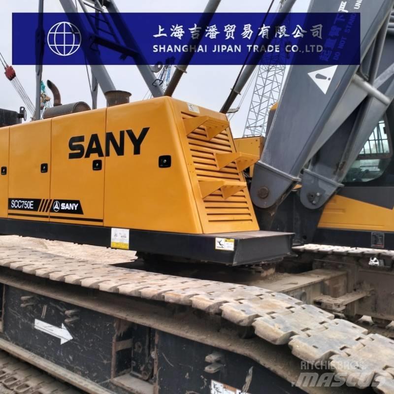 Sany SCC 750 E Kāpurķēžu ceļamkrāni