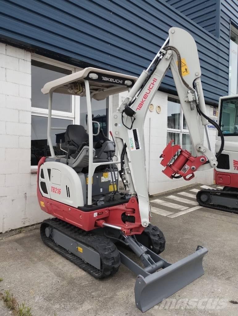 Takeuchi TB 216 Mini ekskavatori < 7 t