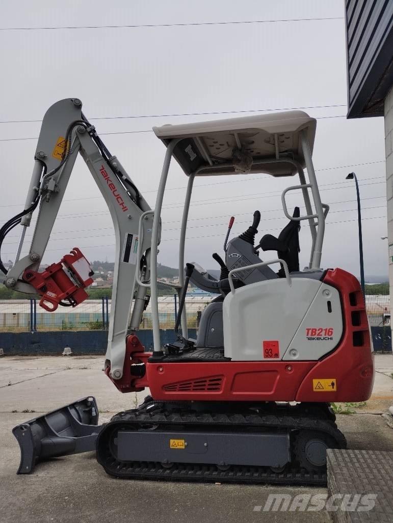 Takeuchi TB 216 Mini ekskavatori < 7 t