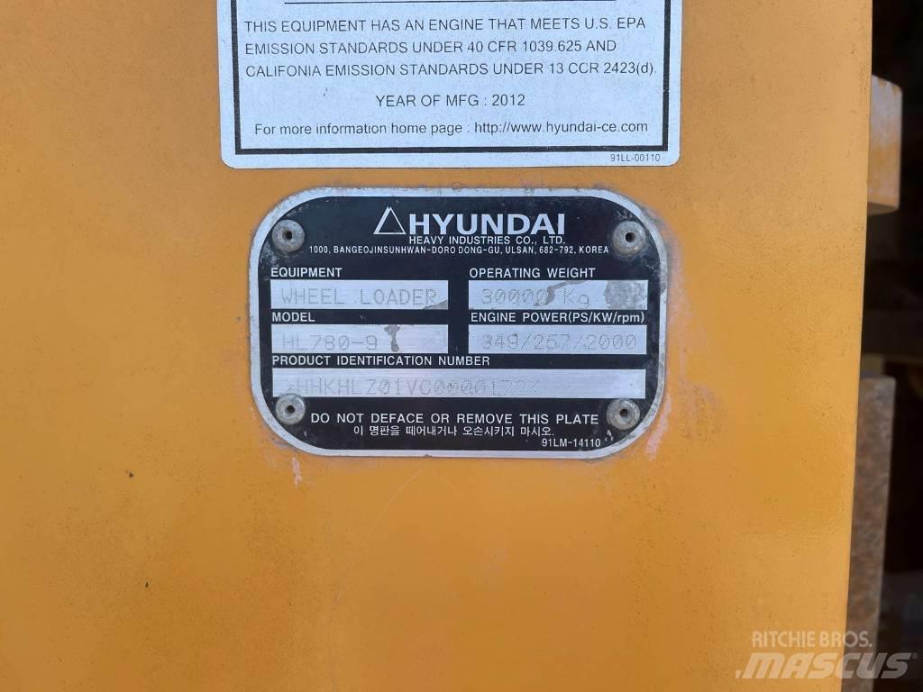 Hyundai HL 780-9 Iekrāvēji uz riteņiem