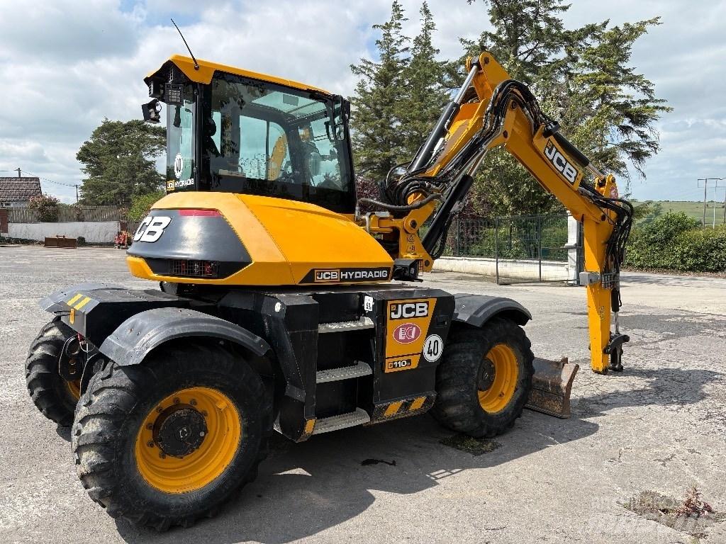 JCB Hydradig HD110T Ekskavatori uz riteņiem