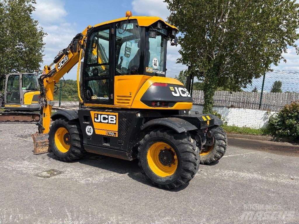 JCB Hydradig HD110T Ekskavatori uz riteņiem