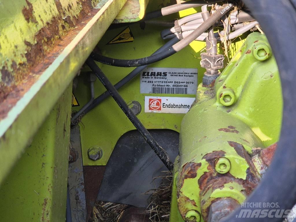 CLAAS Jaguar 850 Lopbarības novācēji