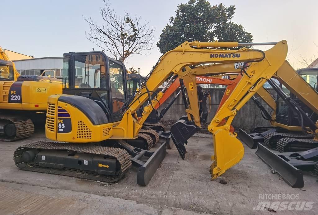 Komatsu PC55MR Kāpurķēžu ekskavatori