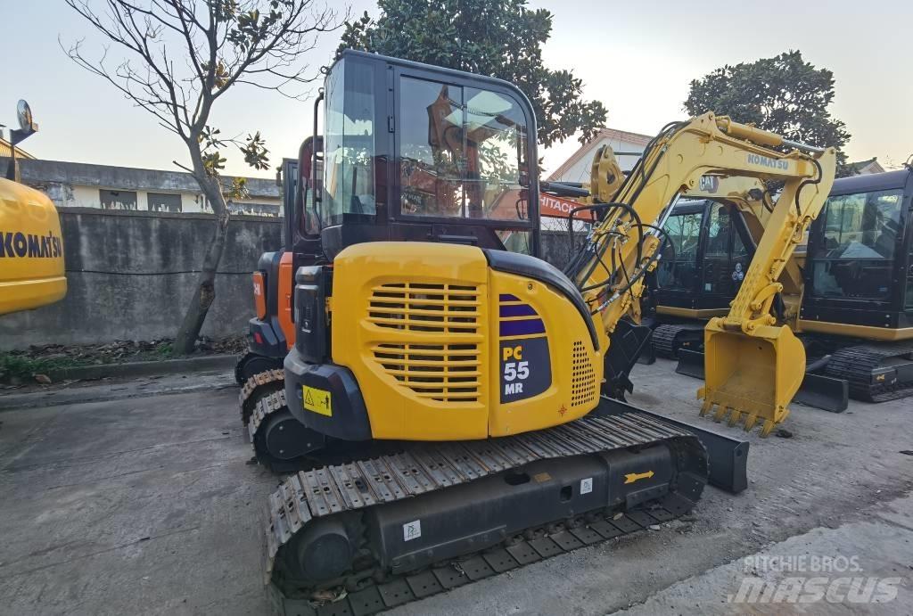 Komatsu PC55MR Kāpurķēžu ekskavatori
