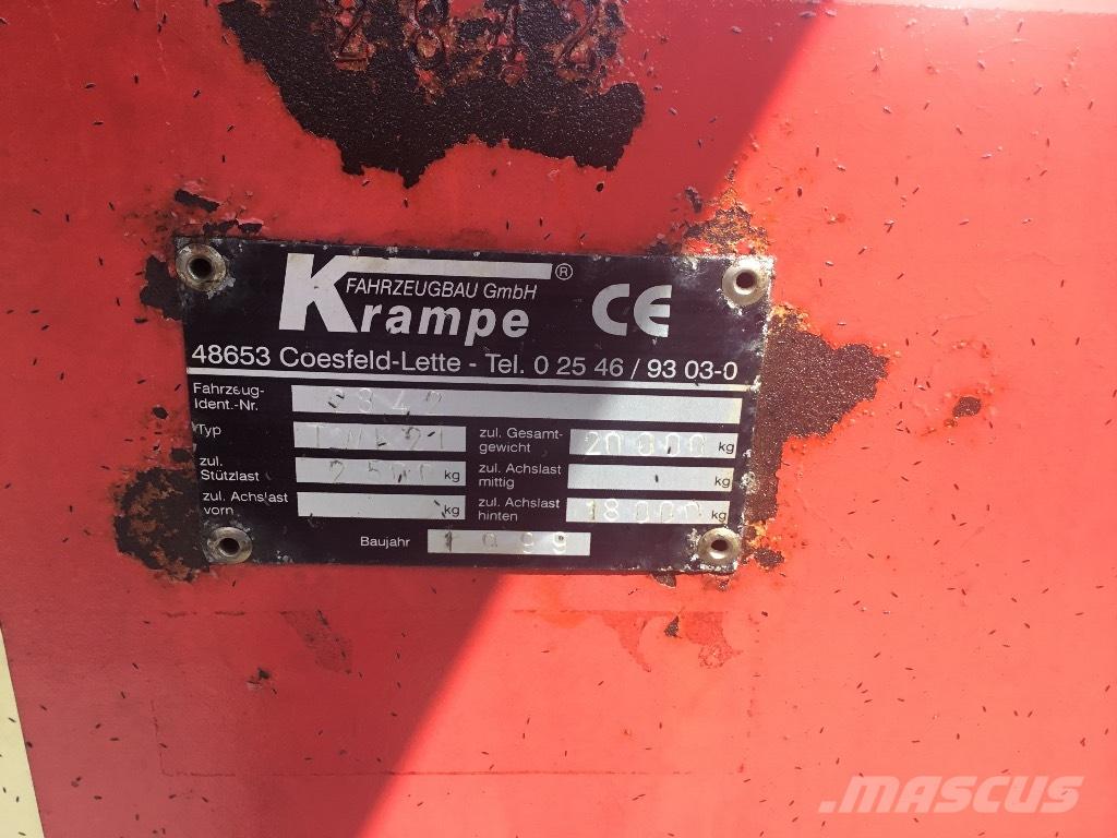 Krampe TWK21 Treileri-pašizgāzēji