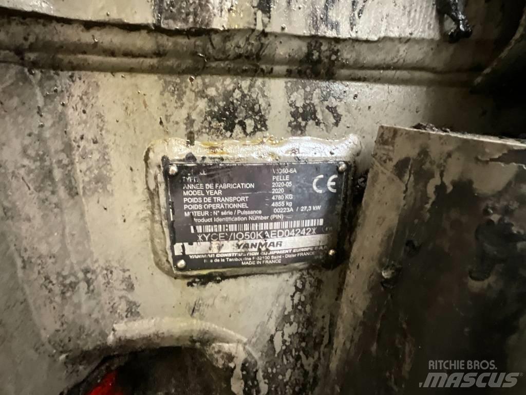 Yanmar Vio 50-6A Mini ekskavatori < 7 t