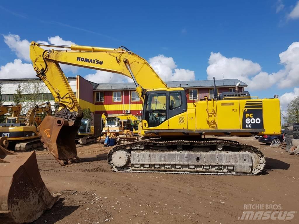 Komatsu PC 600 LC-8K Kāpurķēžu ekskavatori