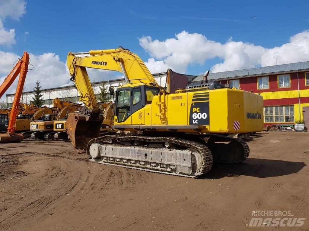 Komatsu PC 600 LC-8K Kāpurķēžu ekskavatori