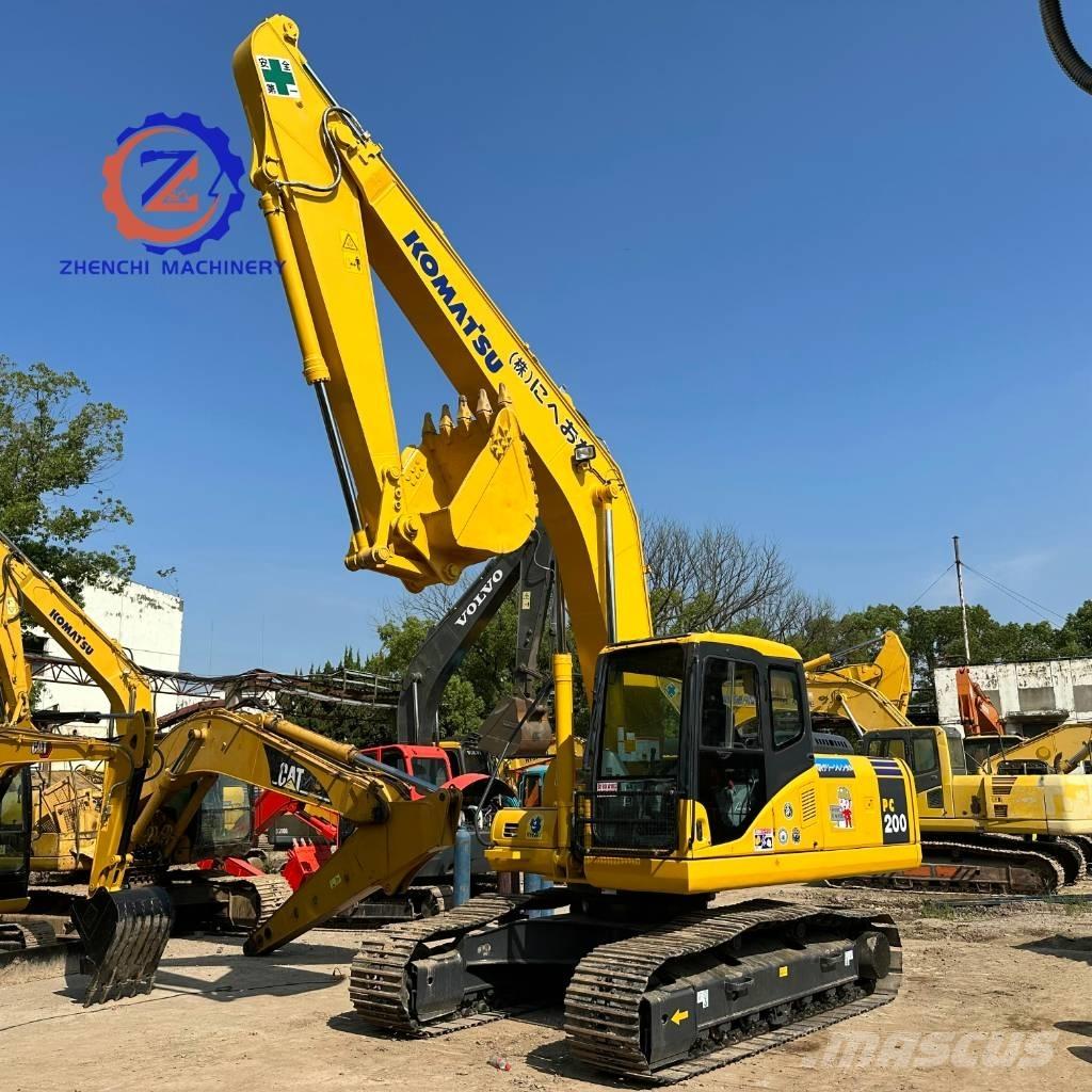 Komatsu PC 200-7 Kāpurķēžu ekskavatori