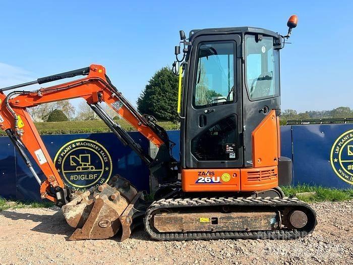 Hitachi ZX26U Mini ekskavatori < 7 t