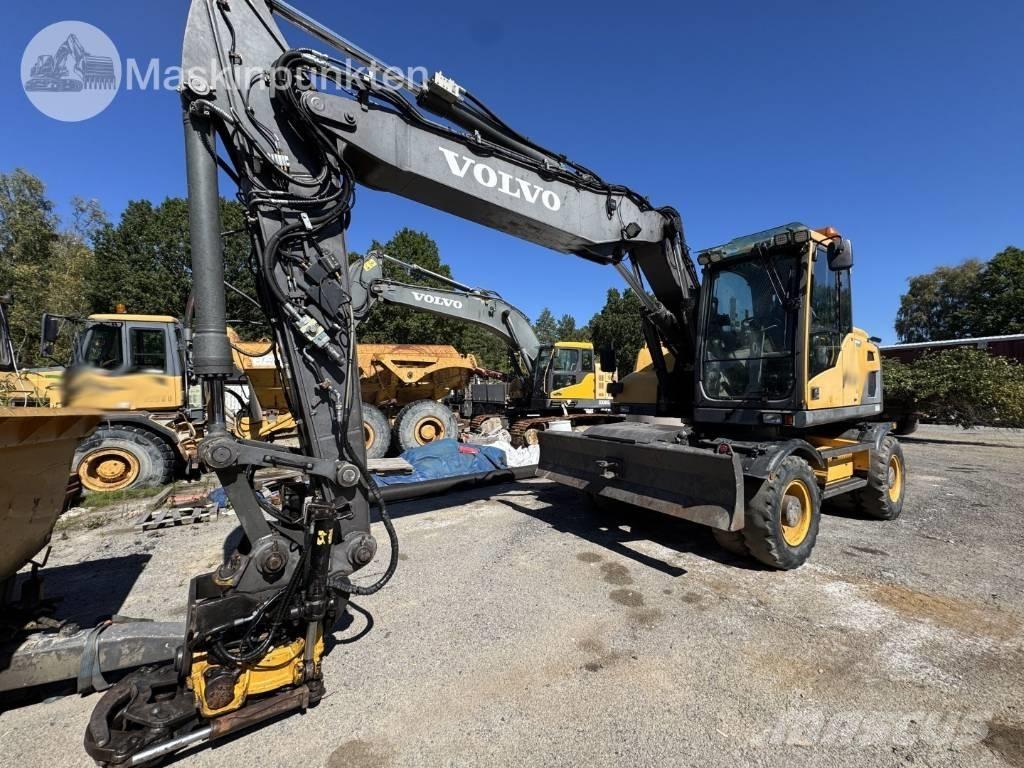 Volvo EW 160 D Ekskavatori uz riteņiem