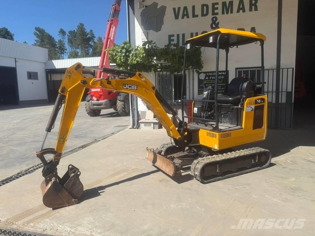 JCB 16 C-1, 1700Kg Mini ekskavatori < 7 t