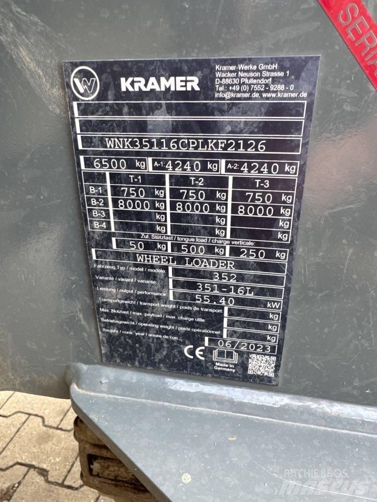 Kramer 8095L Iekrāvēji uz riteņiem