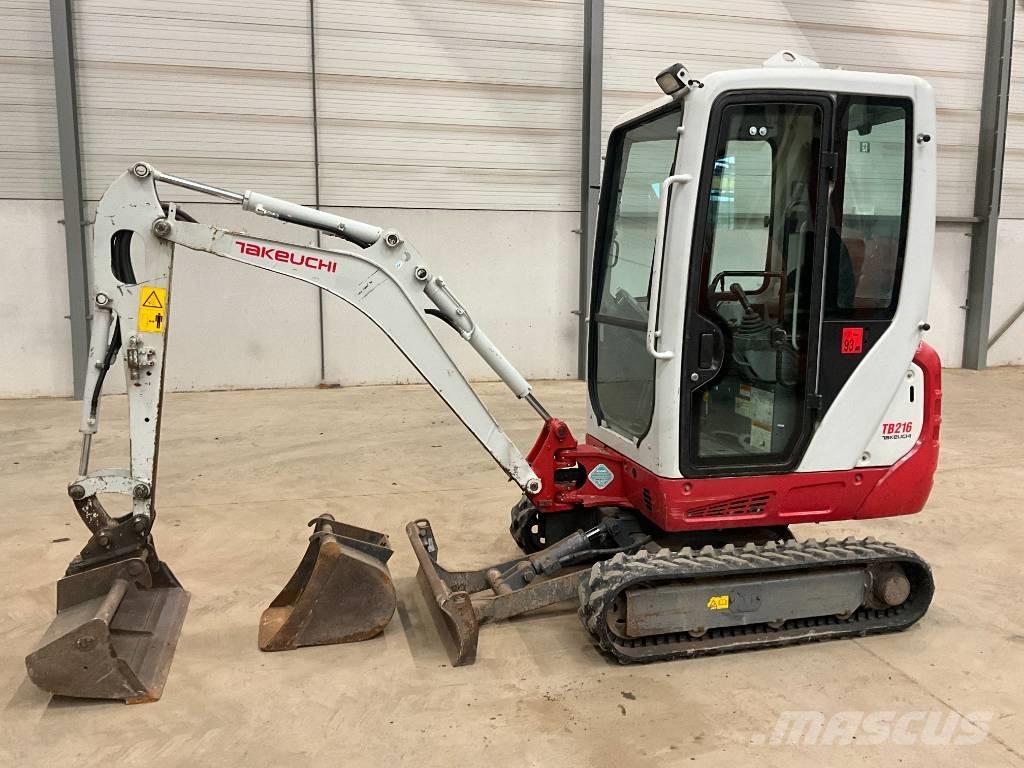 Takeuchi TB 216 Mini ekskavatori < 7 t