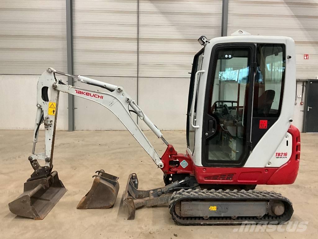 Takeuchi TB 216 Mini ekskavatori < 7 t