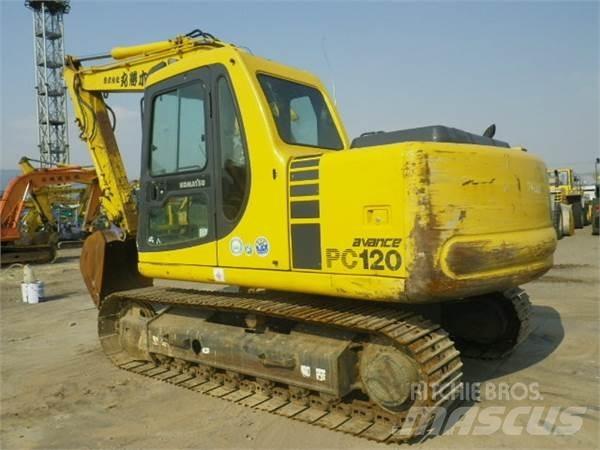 Komatsu PC120-6E0 Kāpurķēžu ekskavatori
