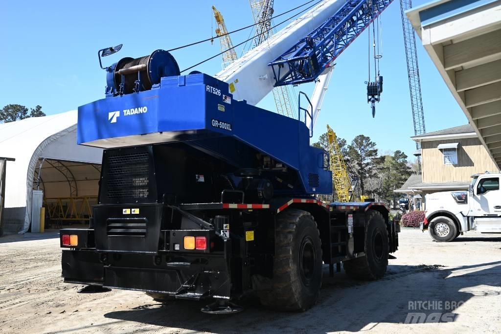 Tadano GR 500 XL Celtņi nelīdzenām virsmām