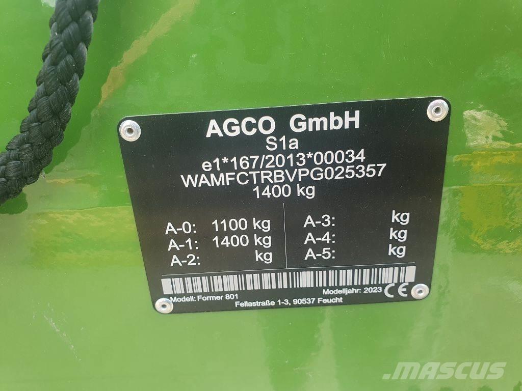 Fendt Former 801 Grābekļi un siena ārdītāji