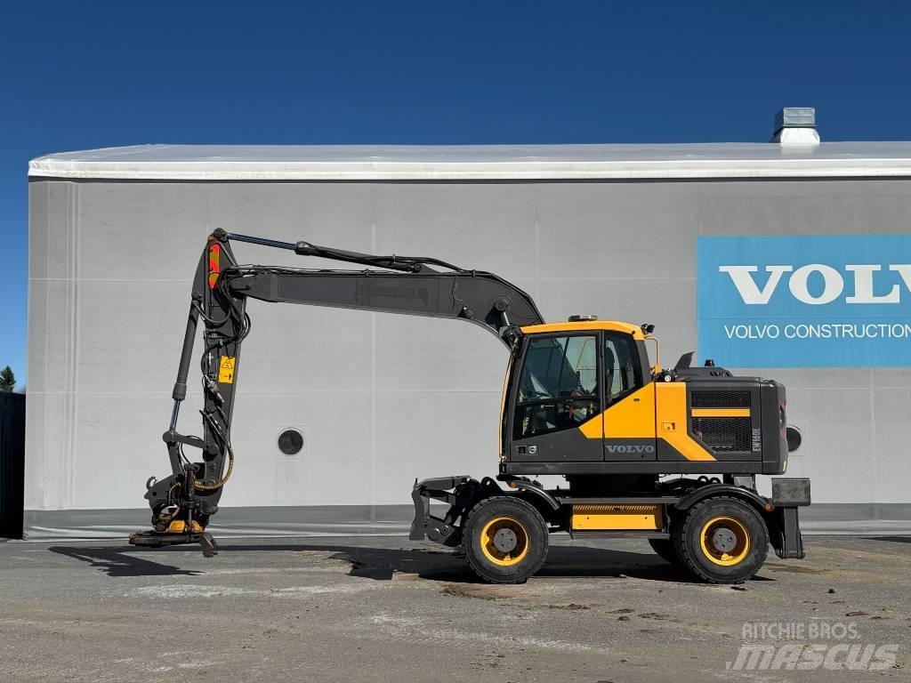 Volvo EW 160 E Ekskavatori uz riteņiem