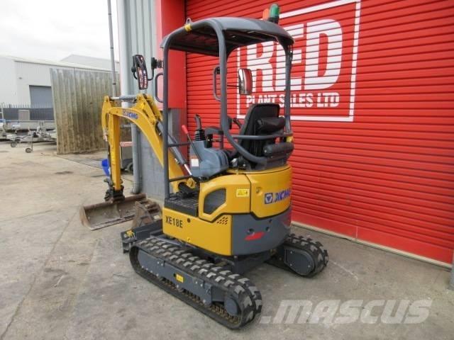 XCMG XE 18 E Mini ekskavatori < 7 t