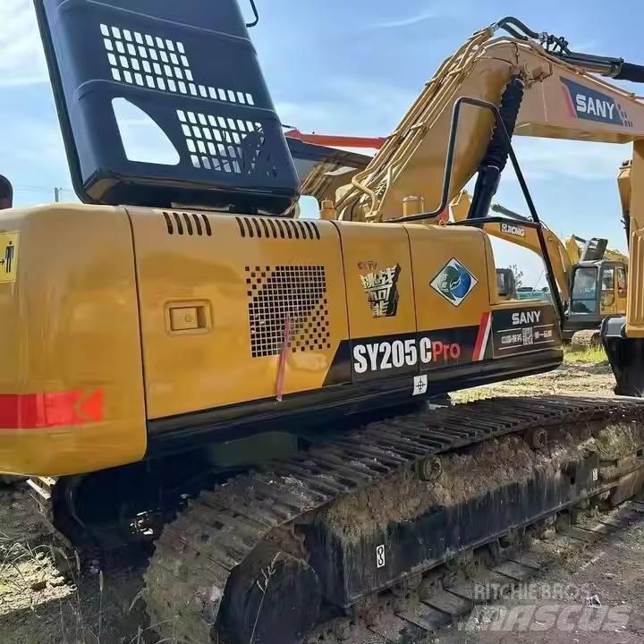 Sany SY205Cpro Kāpurķēžu ekskavatori