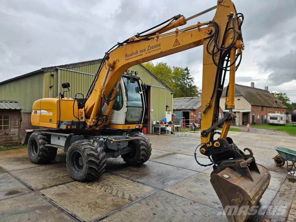 Liebherr A 314 Ekskavatori uz riteņiem