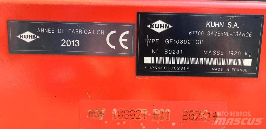 Kuhn GF 10802 T G II Grābekļi un siena ārdītāji