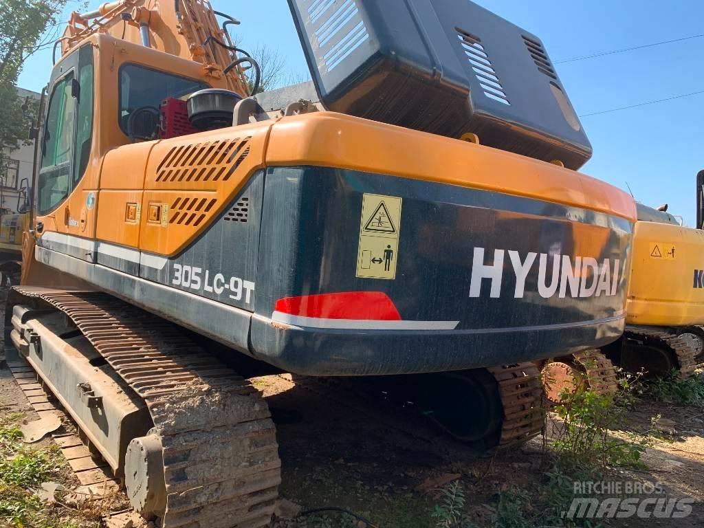 Hyundai 305LC-9T Kāpurķēžu ekskavatori