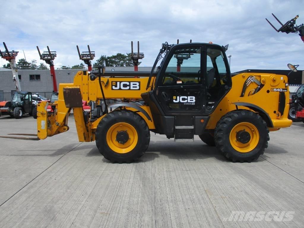 JCB 540-170 (196) Teleskopiskie manipulatori